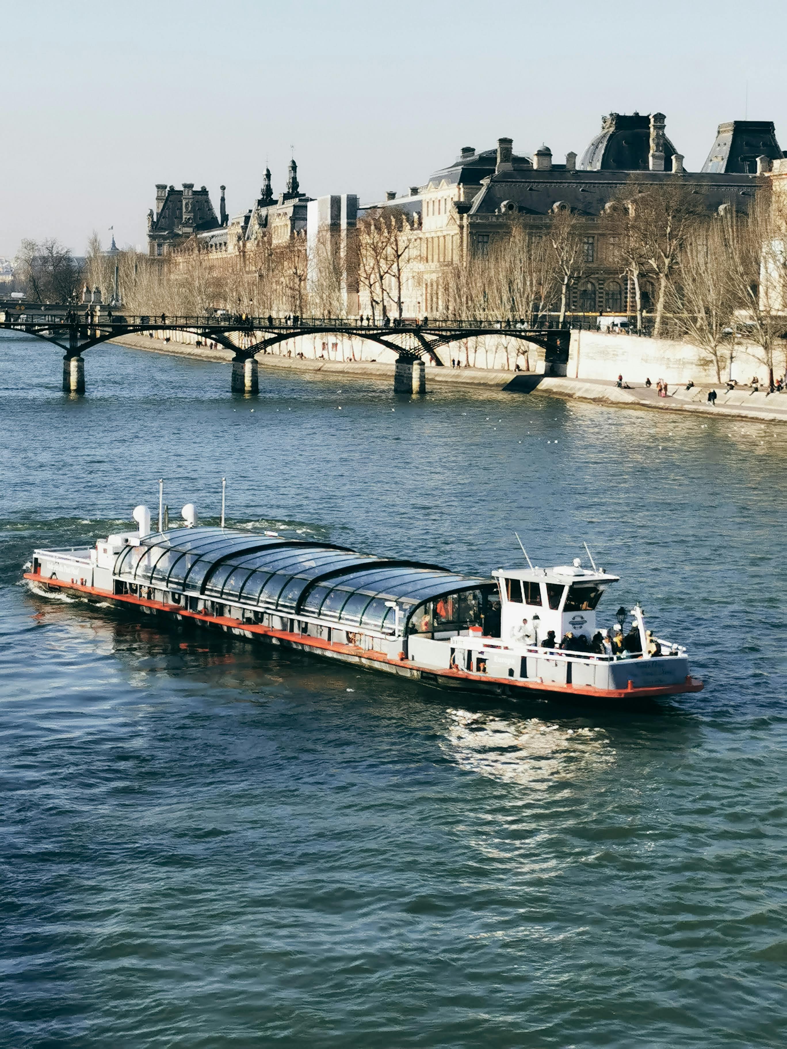 Paris Travel Guide Seine River cruise with city landmarks