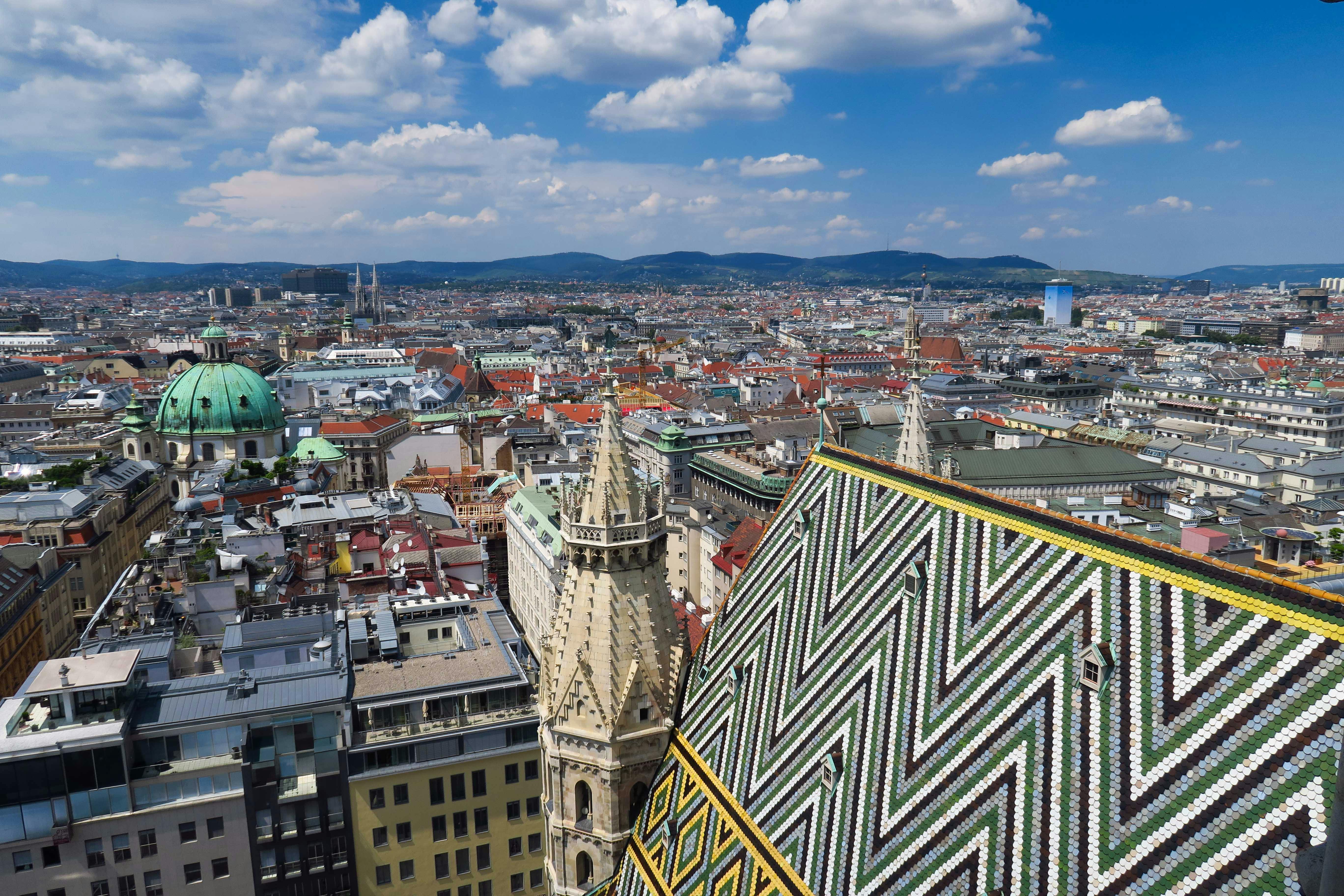 Vienna Travel Guide scenic cityscape with historic buildings and urban life