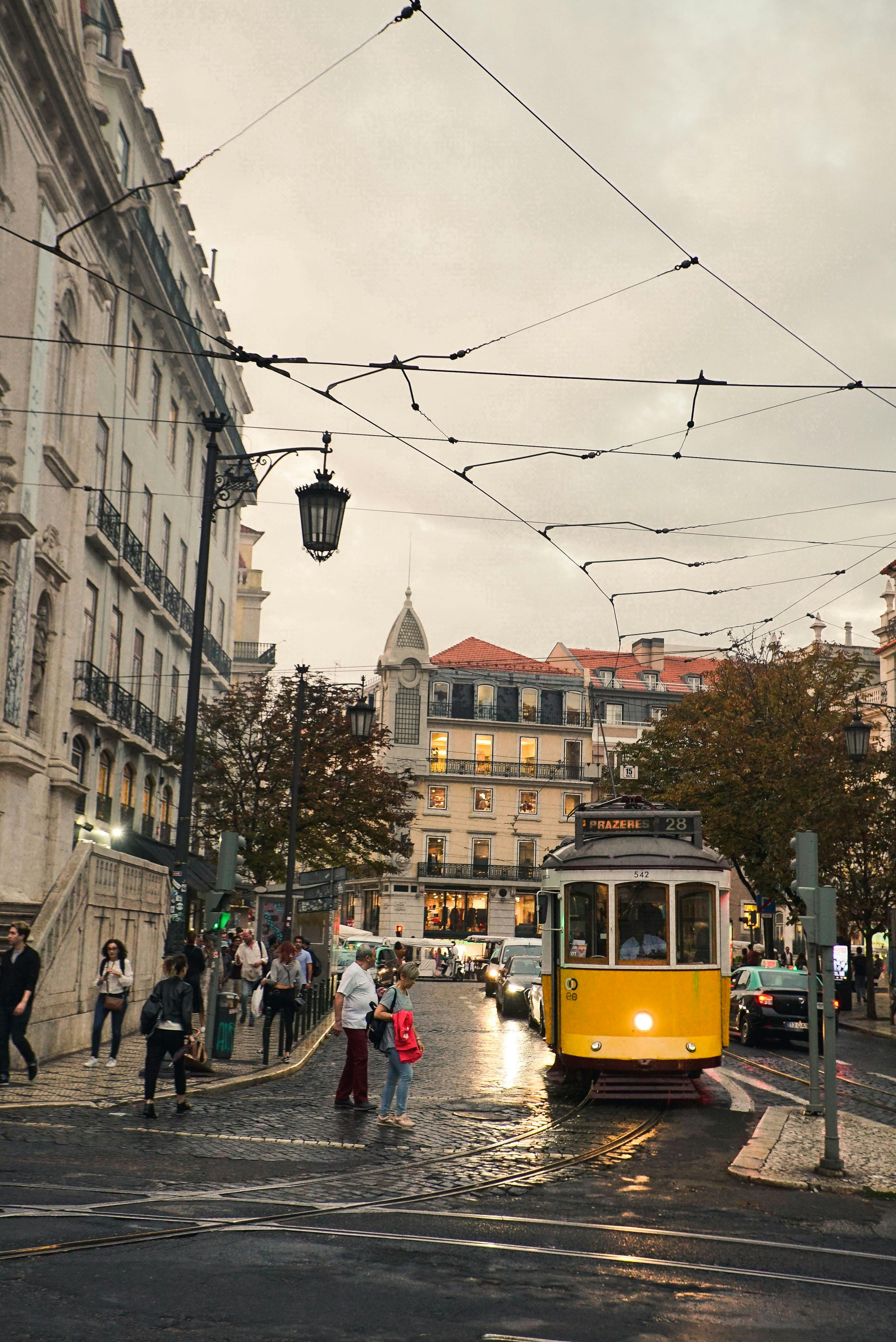 Lisbon landmarks and cityscape
