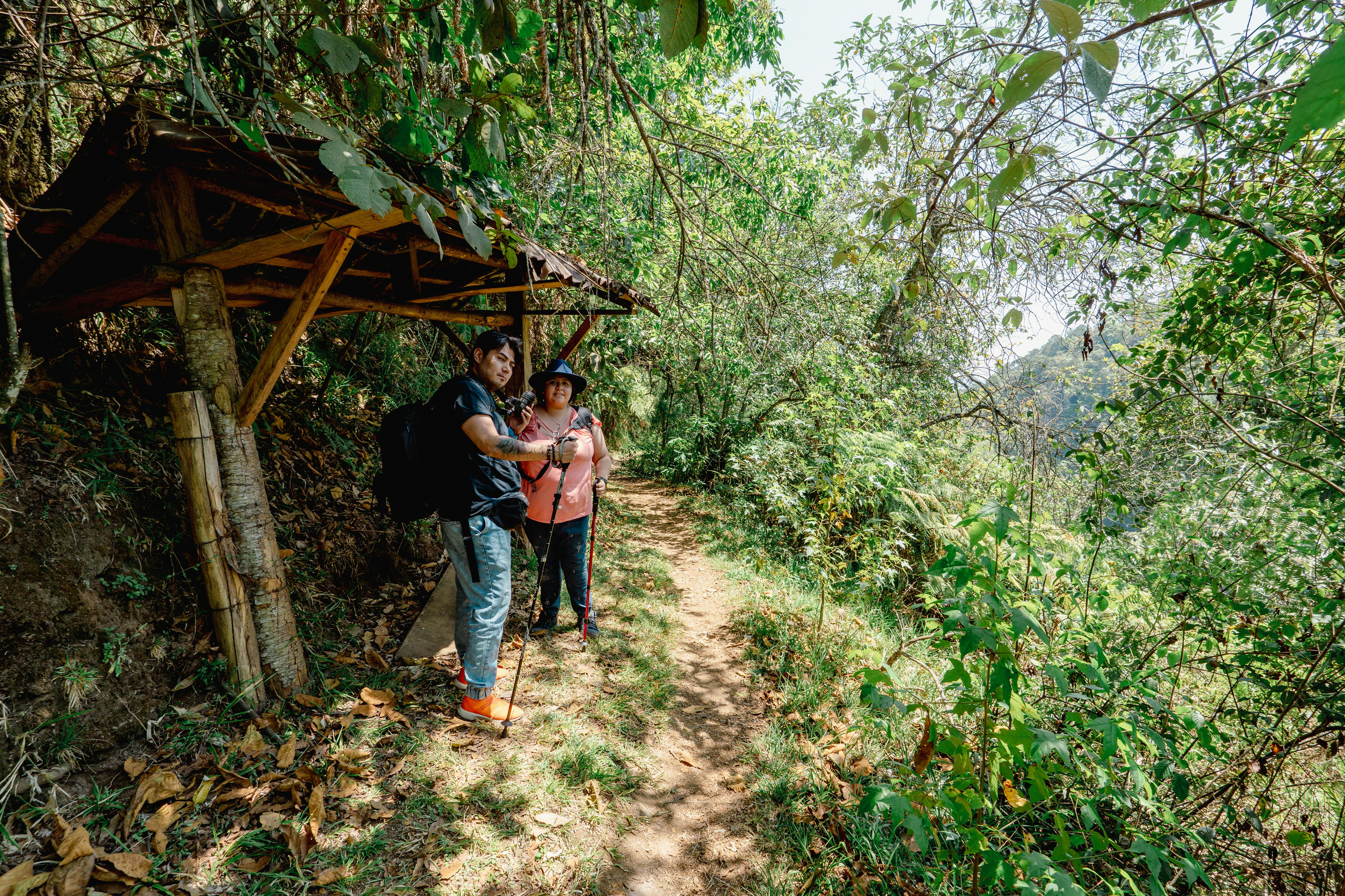 Travelers exploring Mexico