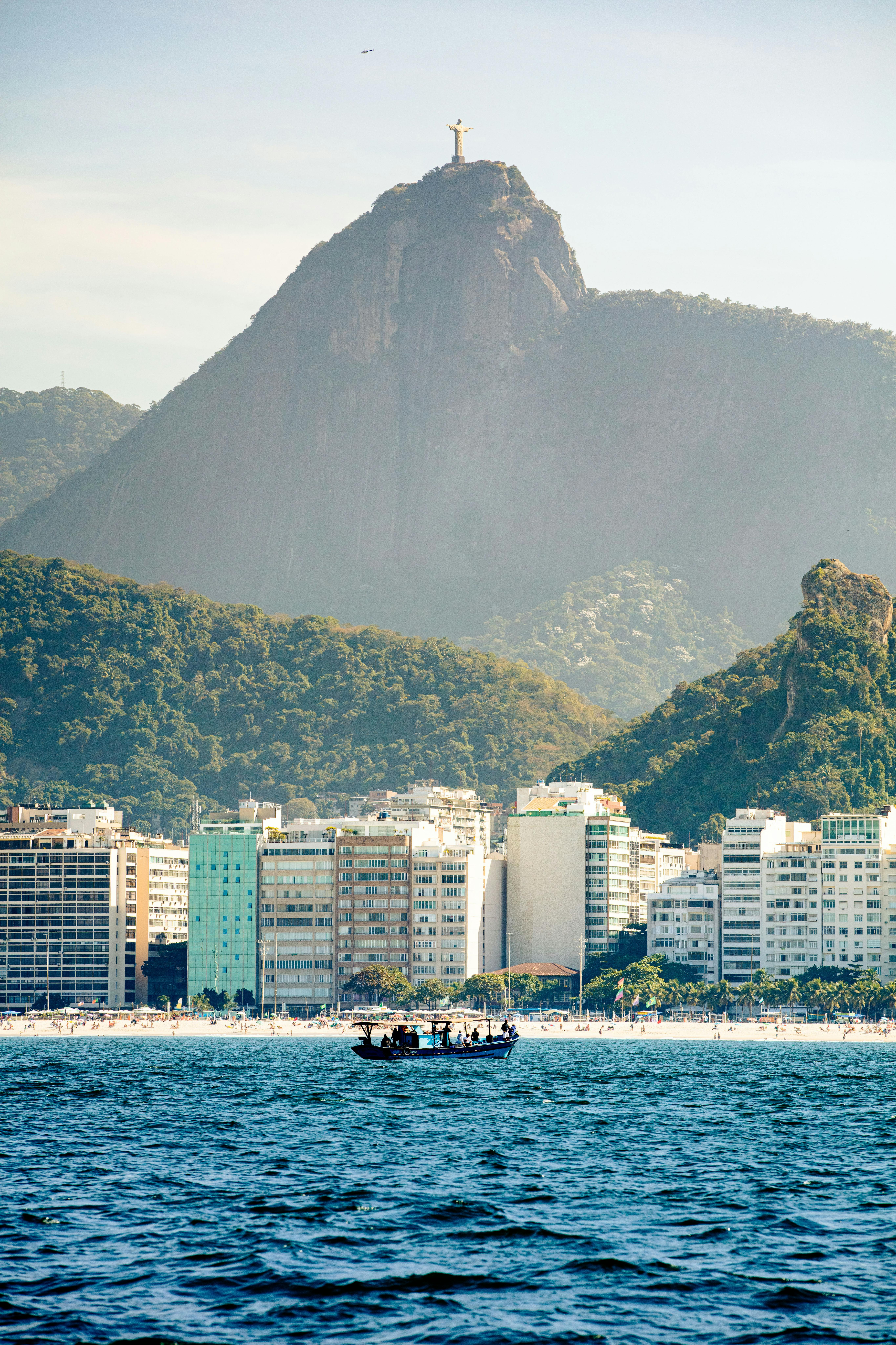Brazilian cityscape, beaches, mountains, cultural festivals