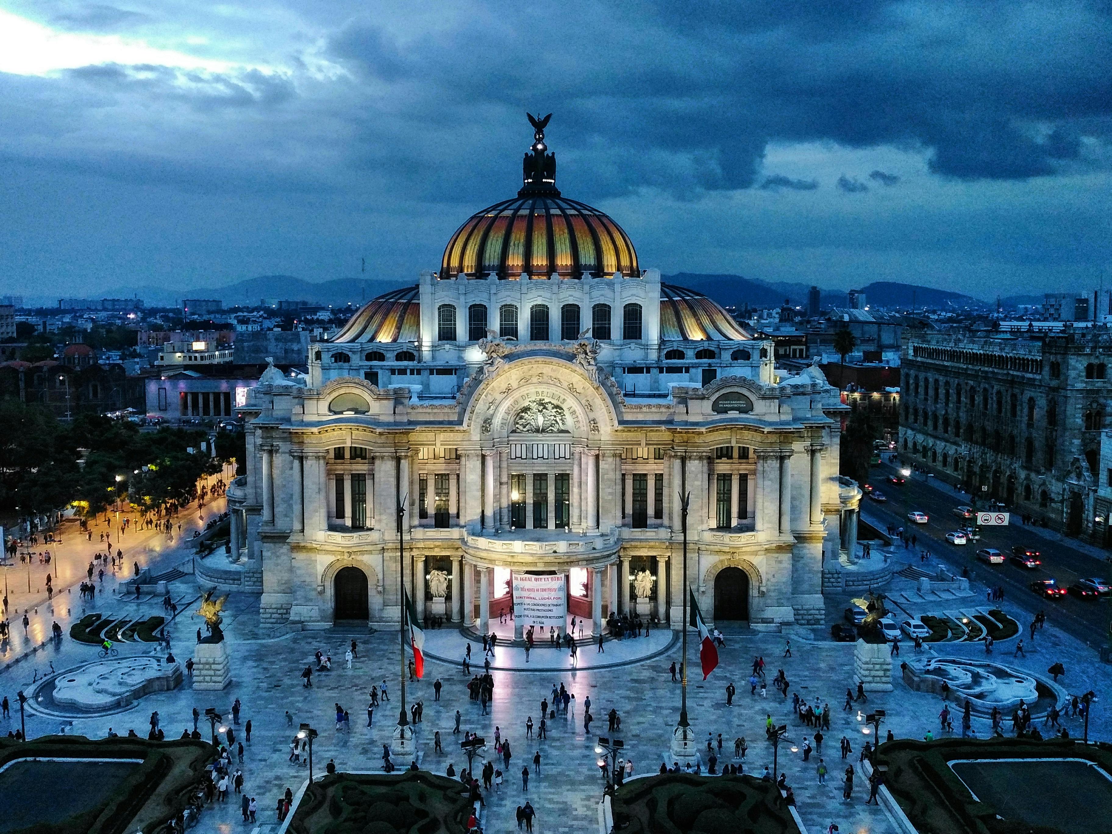Mexico Travel Destinations Palacio de Bellas Artes